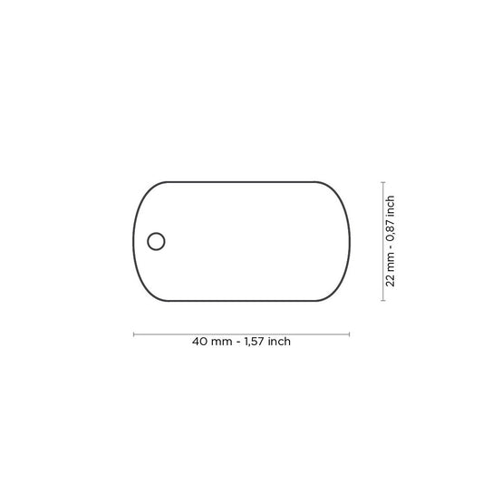My Family Flag Australia ID Tag