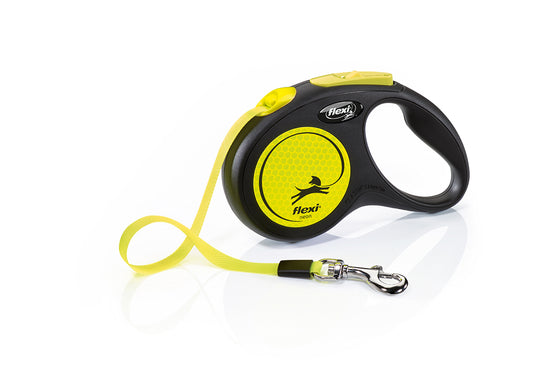 Flexi New Neon Tape Retractable Dog Leash