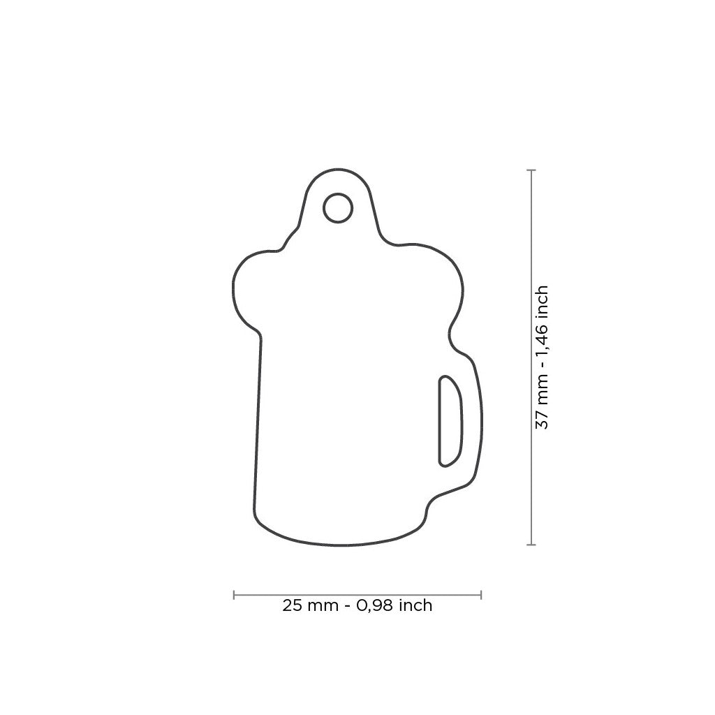 My Family Food Beer ID Tag