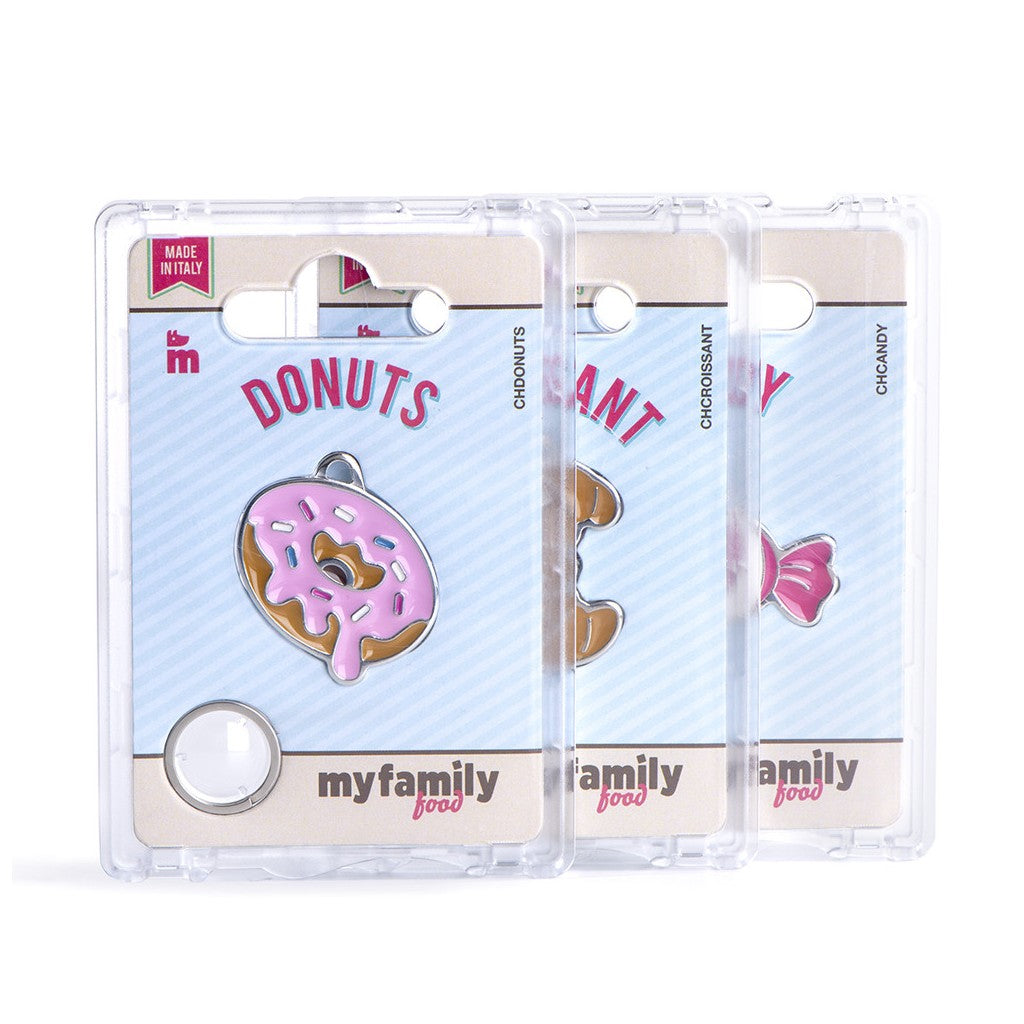 My Family Food Donuts ID Tag