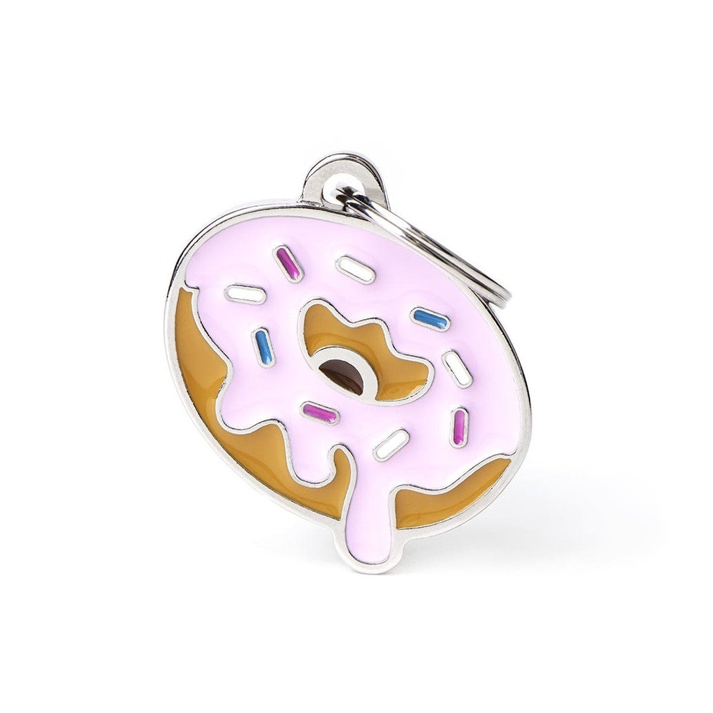 My Family Food Donuts ID Tag