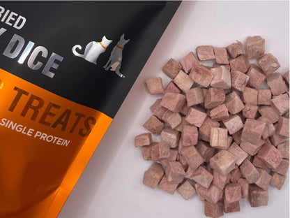 Freeze Dry Australia Freeze Dried Turkey Dice Pet Treats
