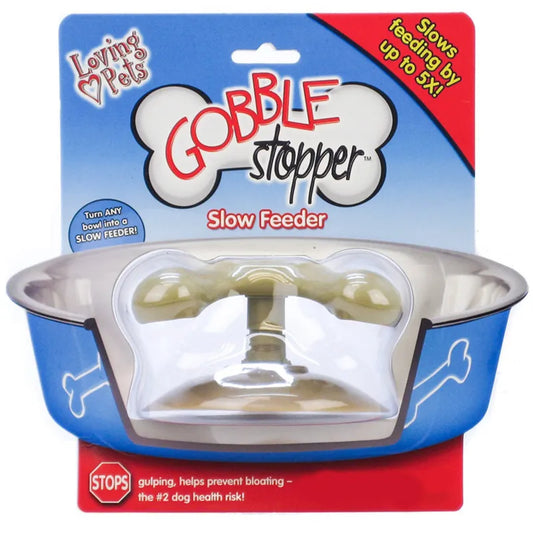 LOVING PETS GOBBLE STOPPER LARGE (SLOW FEEDER)