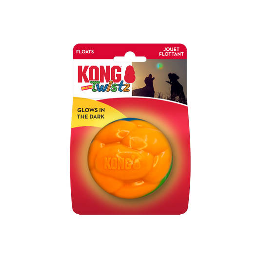 KONG Twistz High-Viz Ball Large