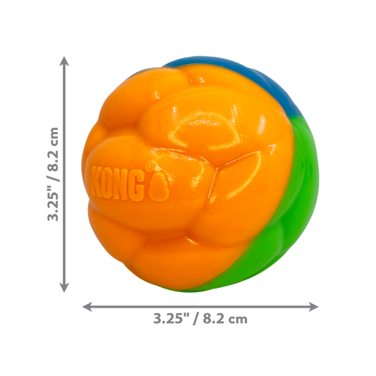 KONG Twistz High-Viz Ball Large