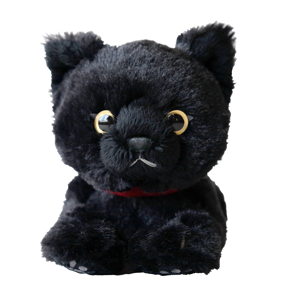 LYING CAT STUFFED TOY SS BK