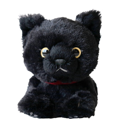 LYING CAT STUFFED TOY SS BK