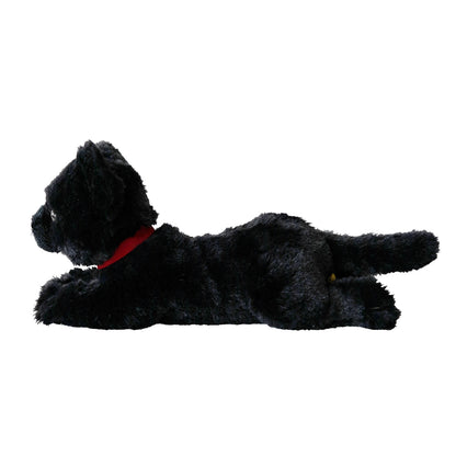 LYING CAT STUFFED TOY SS BK