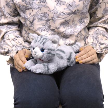 LYING CAT STUFFED TOY SS GY