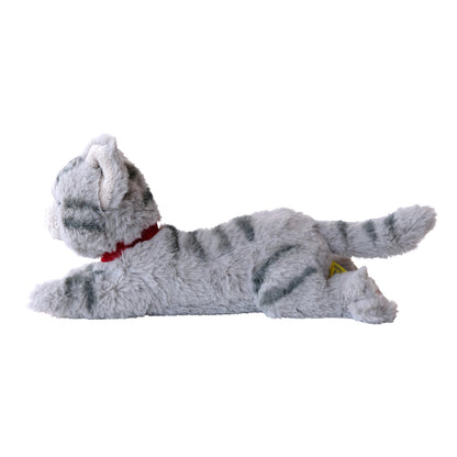 LYING CAT STUFFED TOY SS GY