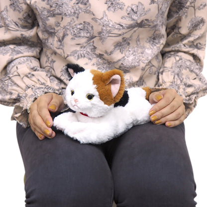 LYING CAT STUFFED TOY SS MIKE