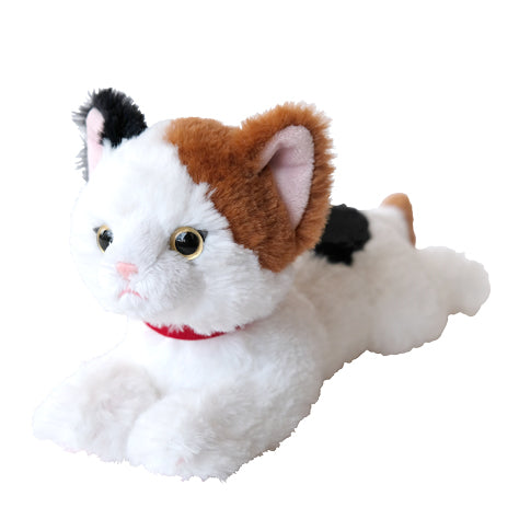 LYING CAT STUFFED TOY SS MIKE