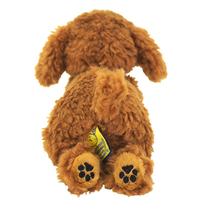 LYING DOG STUFFED TOY SS TOY POODLE BR