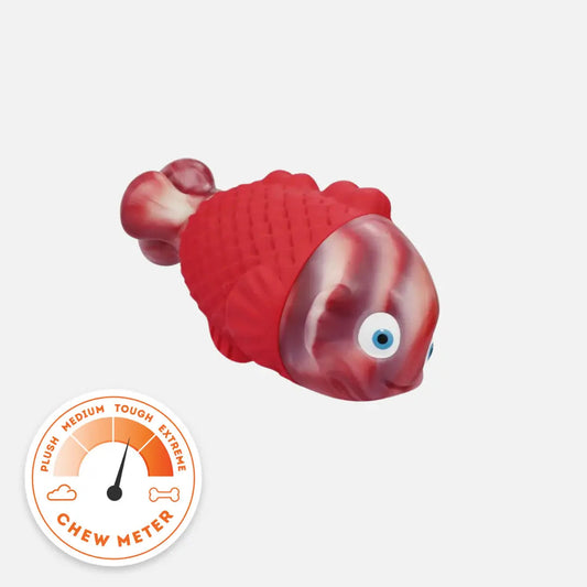 Happy Staffy Co. Squeaky Fish Dog Chew Toy