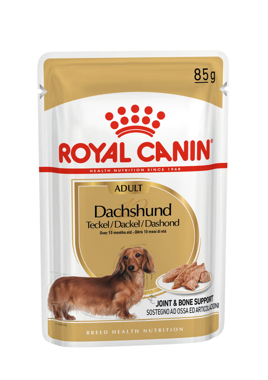 ROYAL CANIN Dachshund Adult Dog Pouch 85g