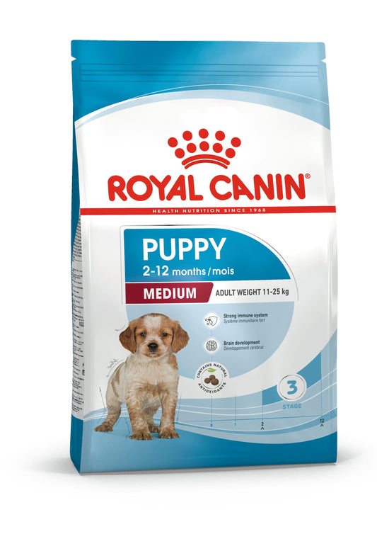 ROYAL CANIN Medium Breed Puppy Food 4kg