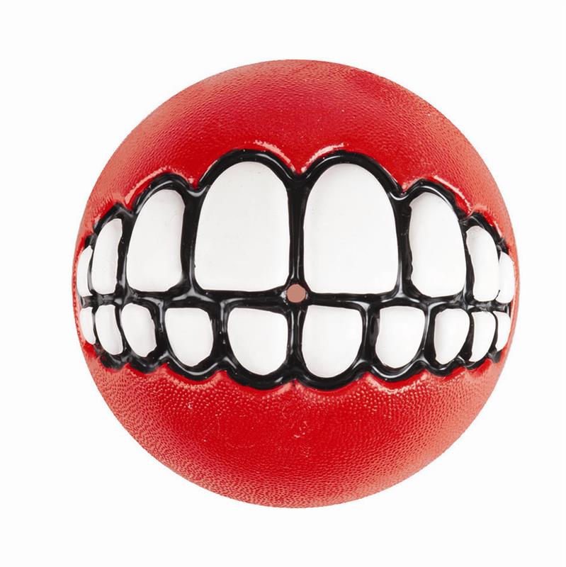 Rogz Grinz Ball Red Med