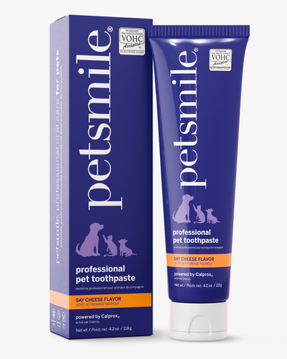 PETSMILE Professional Pet Toothpaste - Say Cheese - Large