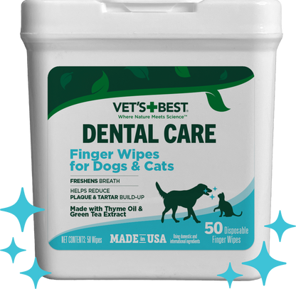 VET'S BEST Clean Teeth Finger Pads