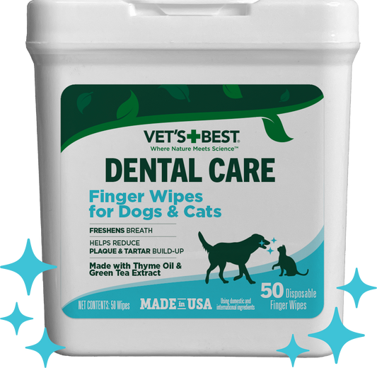 VET'S BEST Clean Teeth Finger Pads