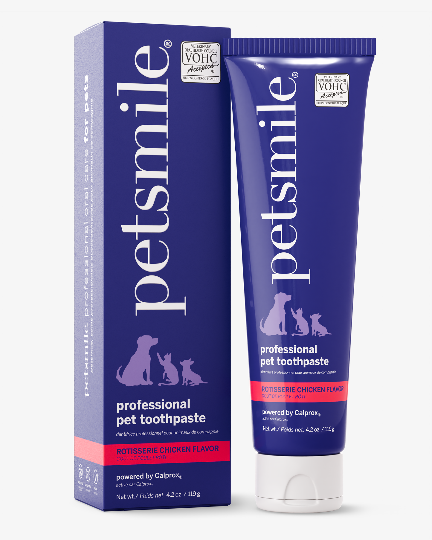 PETSMILE Professional Pet Toothpaste - Rotisserie Chicken Flavor - Large