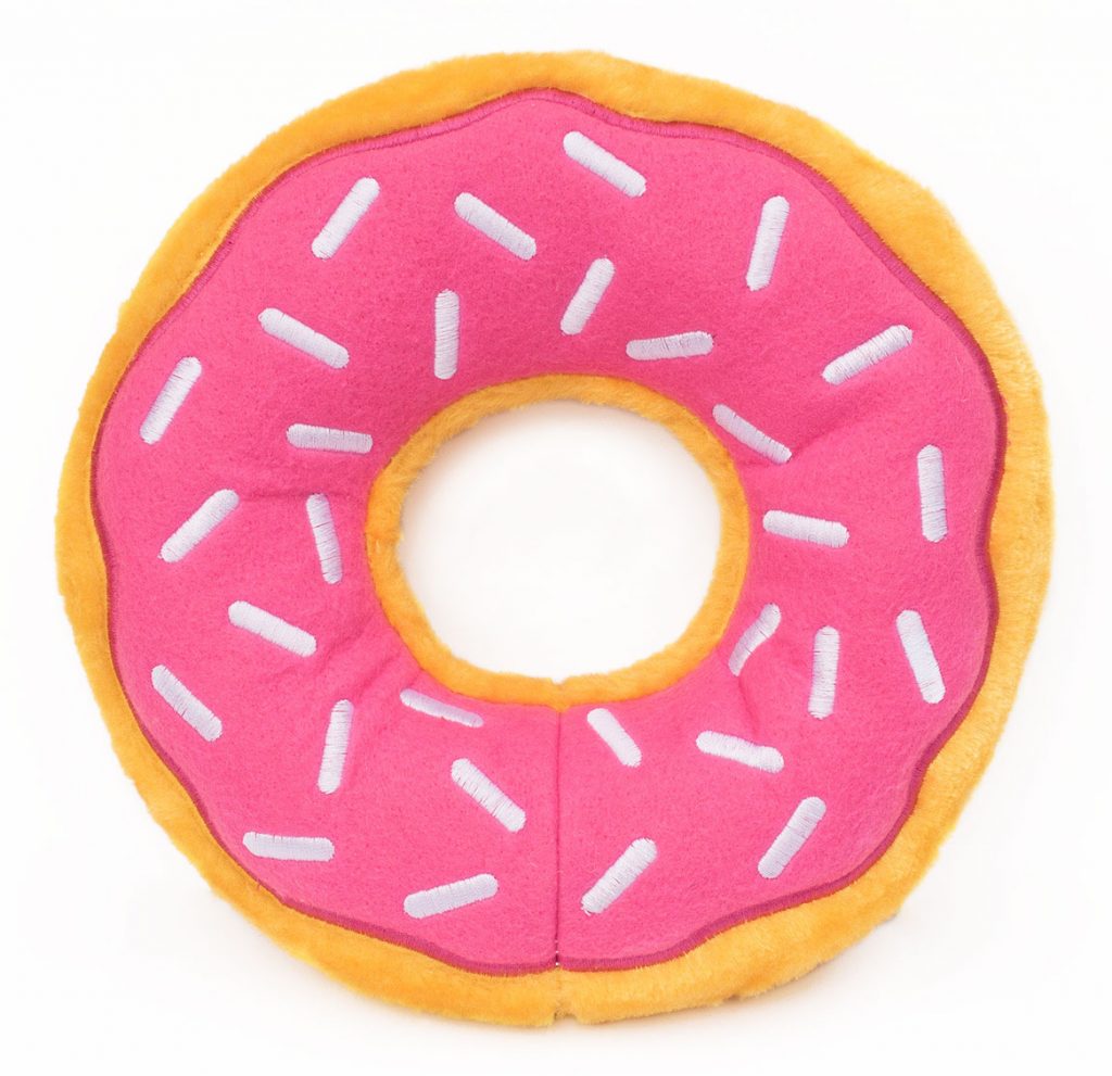ZIPPYPAWS JUMBO DONUTZ - STRAWBERRY