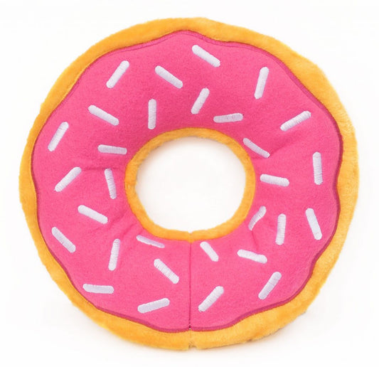 ZIPPYPAWS JUMBO DONUTZ - STRAWBERRY
