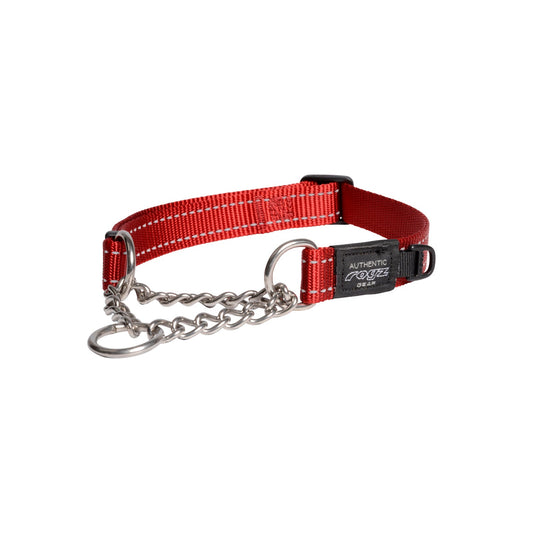 Rogz Utility Control CollarChain Red Xxlge