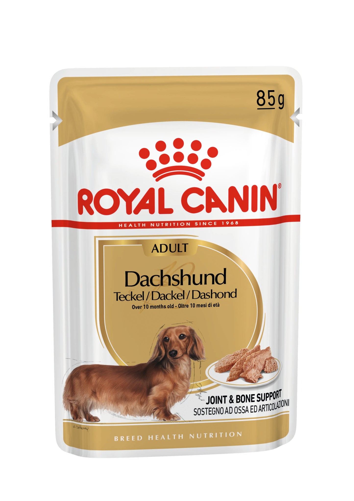 ROYAL CANIN Dachshund Adult Dog Pouch 85g