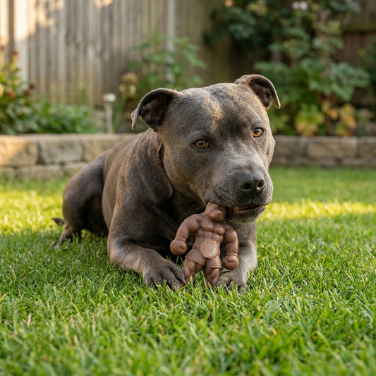 Happy Staffy Co. Staffy Balboa Dog Chew Toy