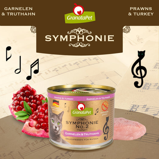 GranataPet Symphonie - No. 2 Prawns & Turkey Wet Cat Food