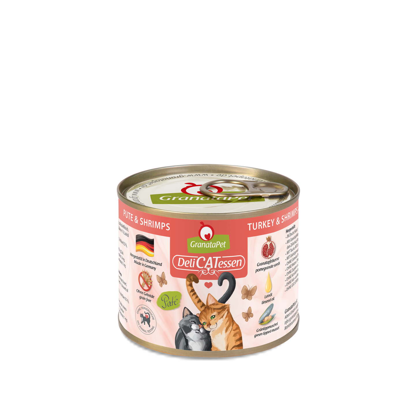 GranataPet DeliCATessen - Turkey & Shrimps Cat Wet Food