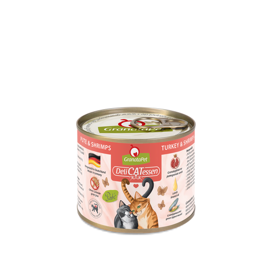 GranataPet DeliCATessen - Turkey & Shrimps Cat Wet Food