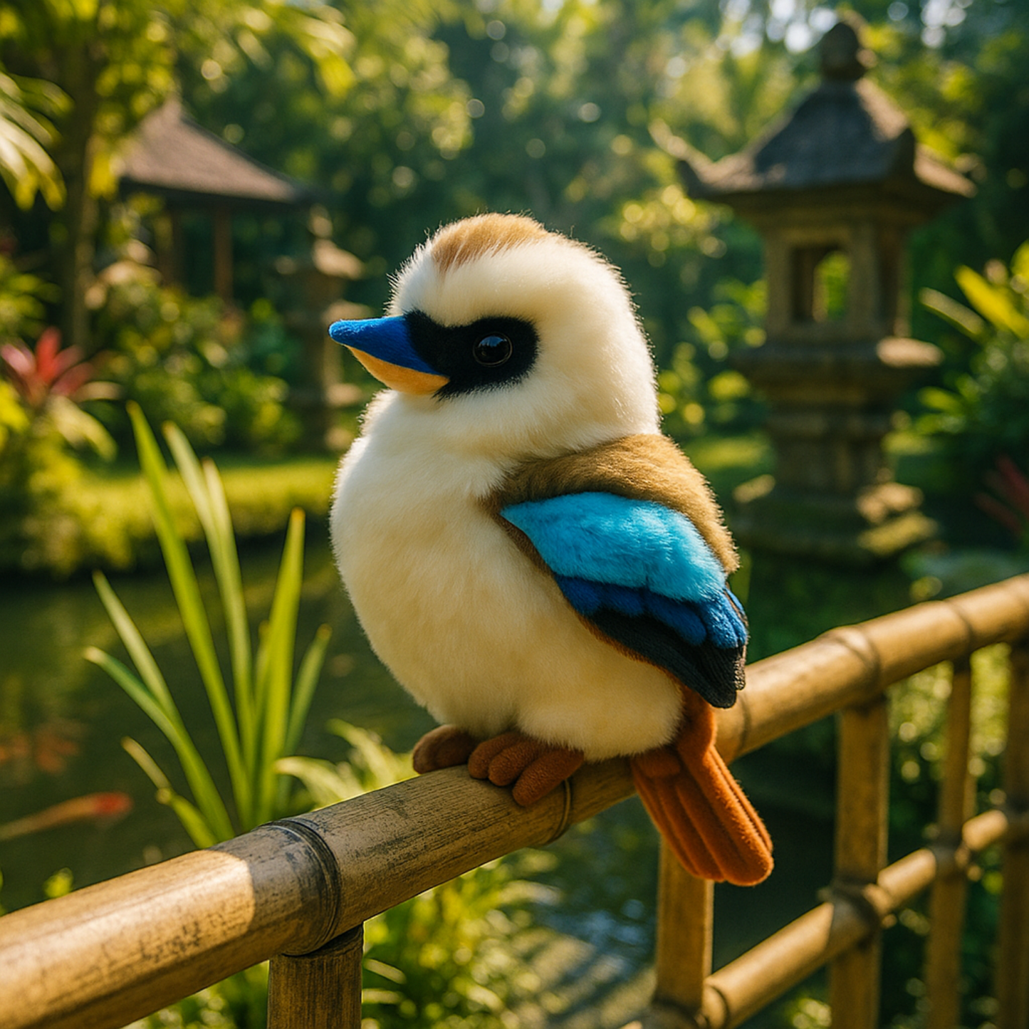 Bocchetta Plush Hillary - Kookaburra - 23cm