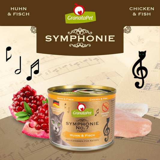 GranataPet Symphonie - No. 7 Chicken & Fish Wet Cat Food