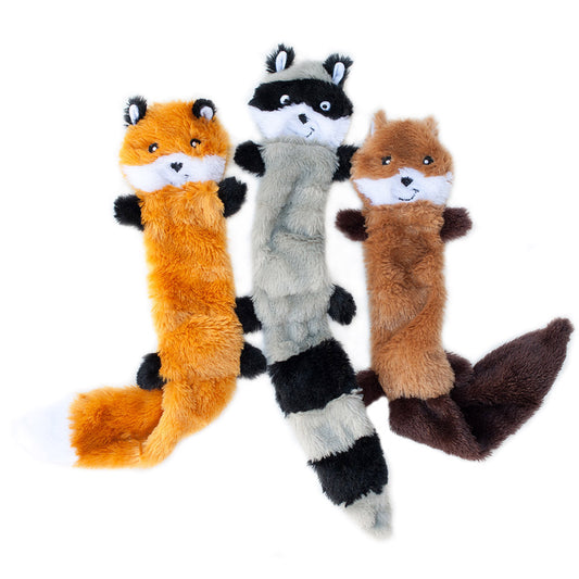 ZIPPYPAWS SKINNY PELTZ - LARGE SET OF 3