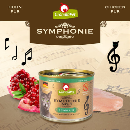 GranataPet Symphonie - No. 5 Chicken PUR Wet Cat Food