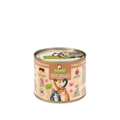 GranataPet DeliCATessen - Turkey & Pheasant Wet Cat Food