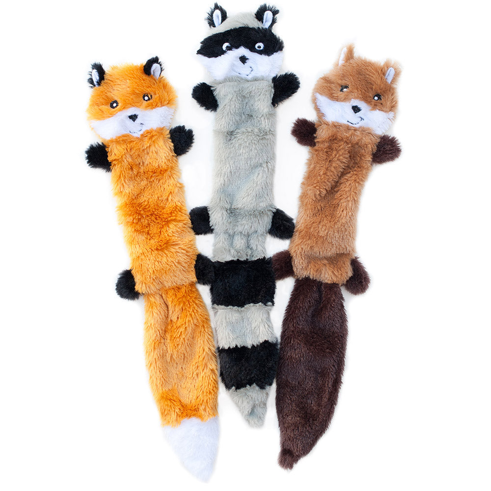 ZIPPYPAWS SKINNY PELTZ - LARGE SET OF 3