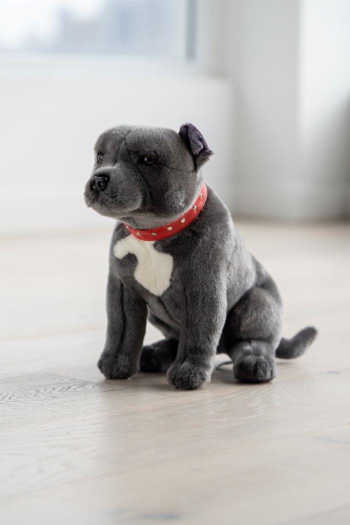 Bocchetta Plush Doorstop Storm - Weighted Staffy, 32cm