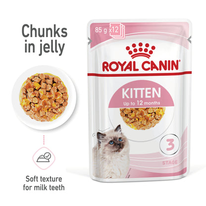 ROYAL CANIN Kitten Food in Jelly 85g