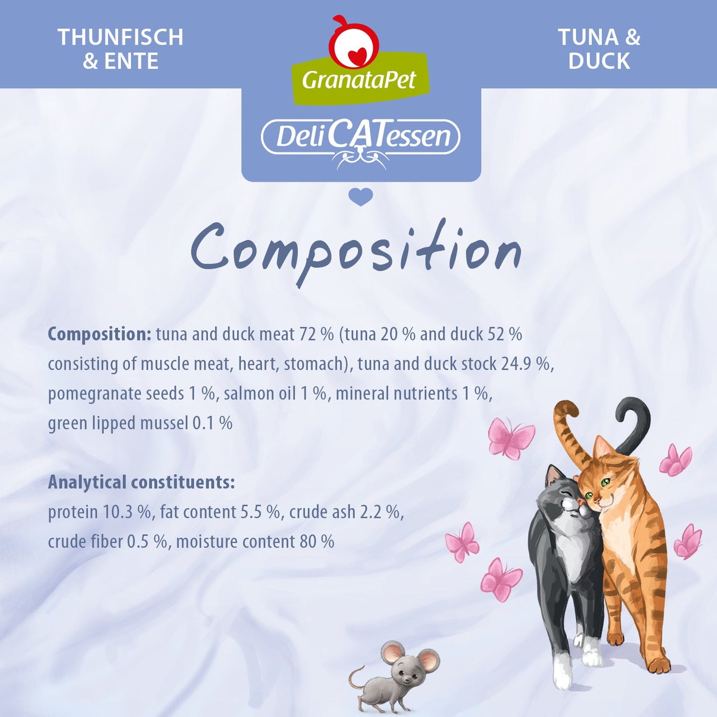 GranataPet DeliCATessen - Tuna & Duck Wet Cat Food