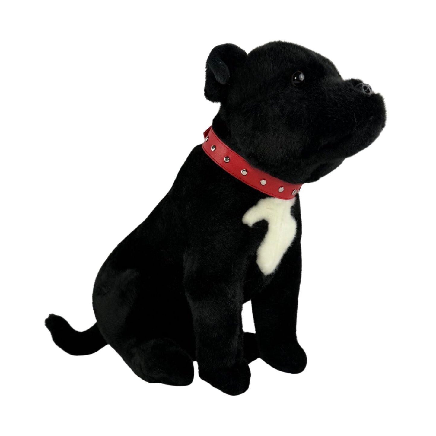 Bocchetta Plush DJ - Staffy - 32cm, sitting, black