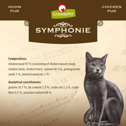 GranataPet Symphonie - No. 5 Chicken PUR Wet Cat Food