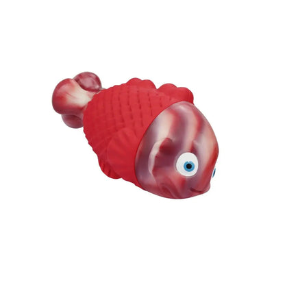 Happy Staffy Co. Squeaky Fish Dog Chew Toy