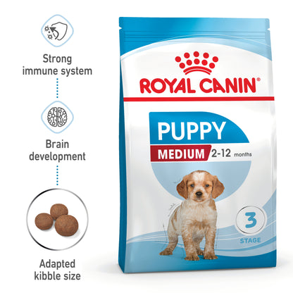ROYAL CANIN Medium Breed Puppy Food 4kg