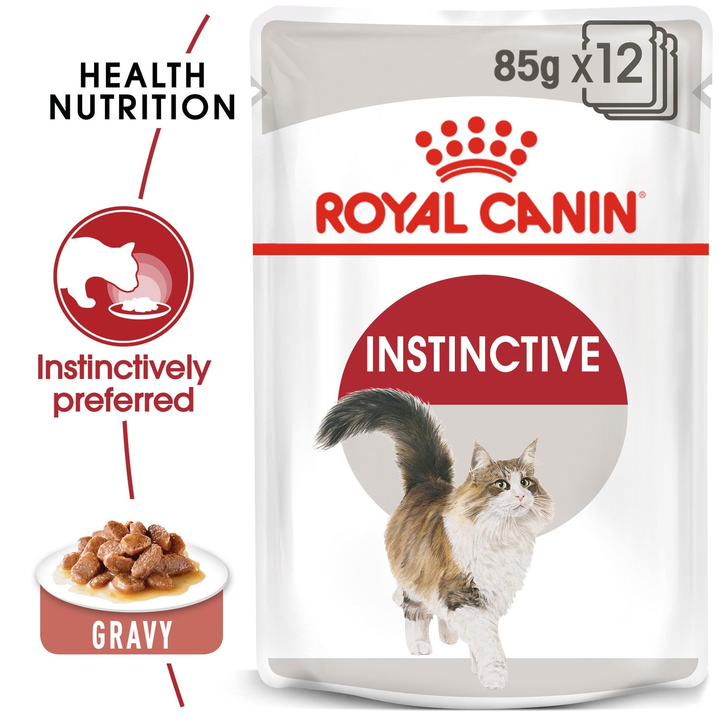 ROYAL CANIN Instinctive Cat Food in Gravy 85g