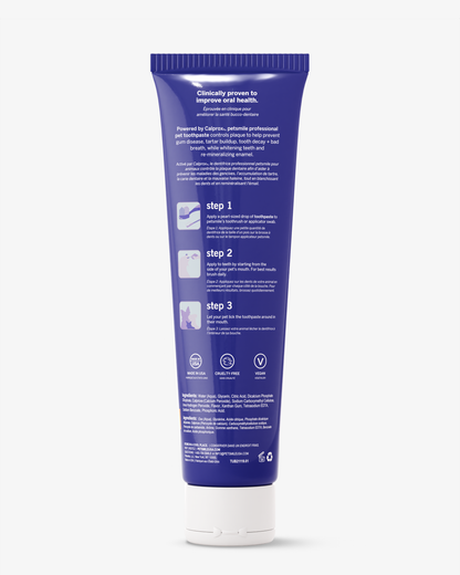 PETSMILE Professional Pet Toothpaste - Say Cheese - Large