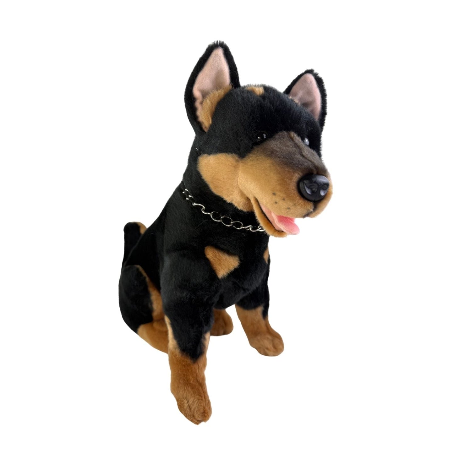 Bocchetta Plush Jake - Kelpie - 38cm sitting, black and tan
