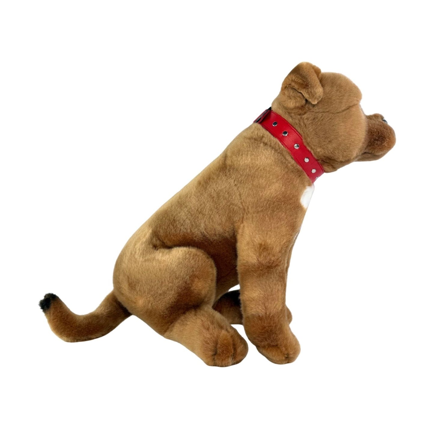 Bocchetta Plush Lester - Staffy - 32cm sitting, brown